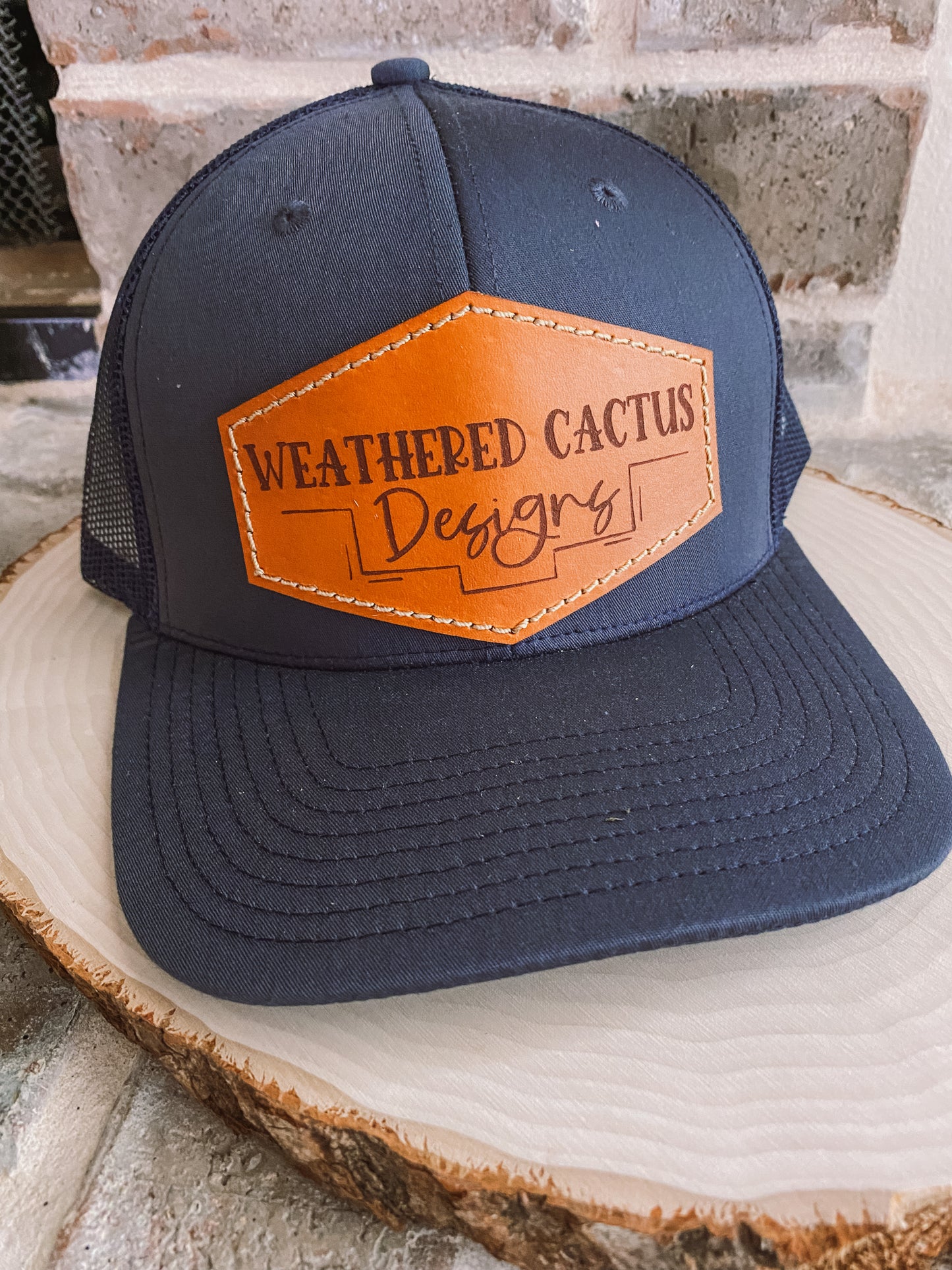 Weathered Cactus Designs Brand Cap